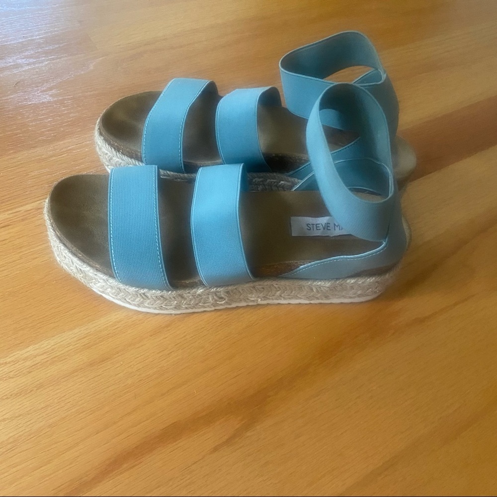 steve madden blue kimmie sandals
